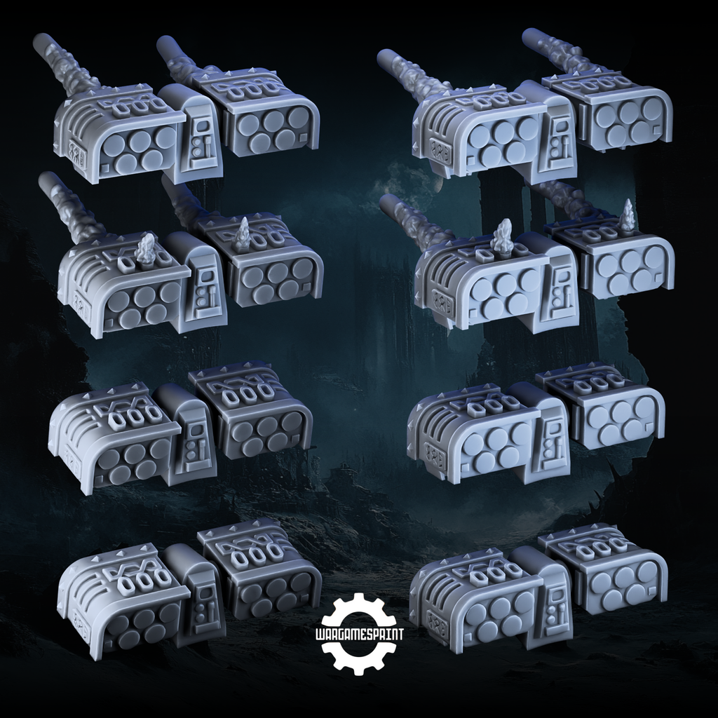 Space Viking Missile Launcher STL 2