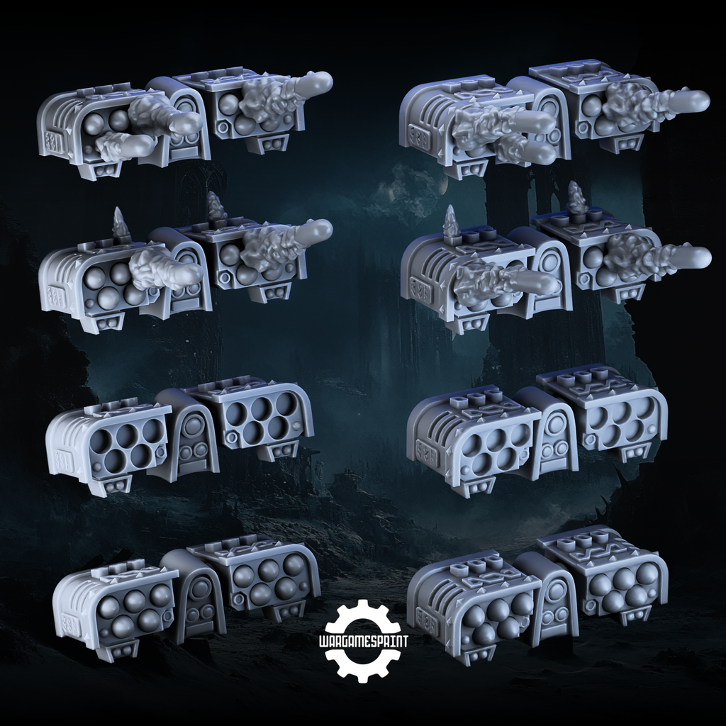 Space Viking Missile Launcher STL 1