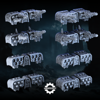Space Viking Missile Launcher STL 1