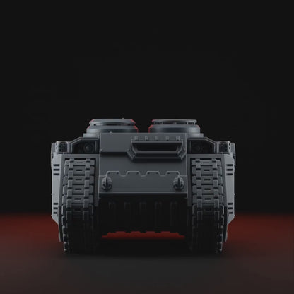 Wardex Mk1 Armored Transport Tank – Grimdark Resin Vehicle – Troop Carrier [Sharkass Exclusive]