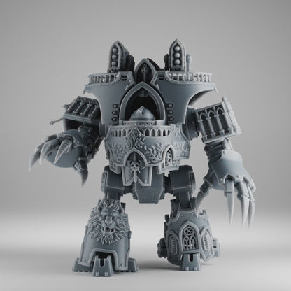 Kolga DA– Angel of the Death  – Dread-Sized Crusader Walker – Gothic Hero with Missile Pods & Claws – 32mm [Sharkass Exclusive]